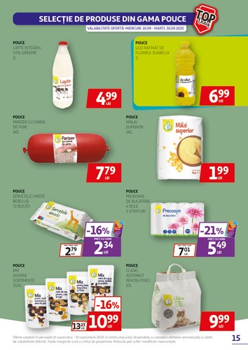 auchan - Catalog Auchan online – oferte valabile din 10.09. - page: 15