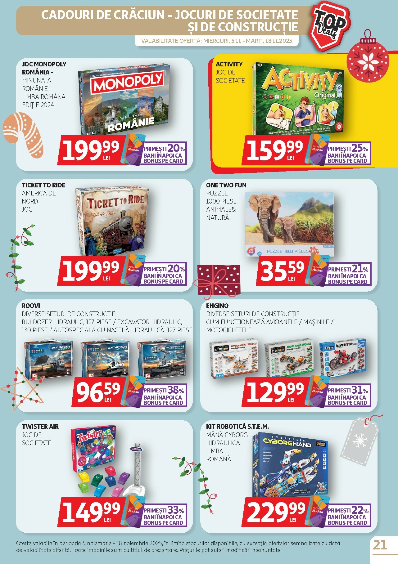 auchan - Catalog Auchan online – oferte valabile din 05.11. - page: 21