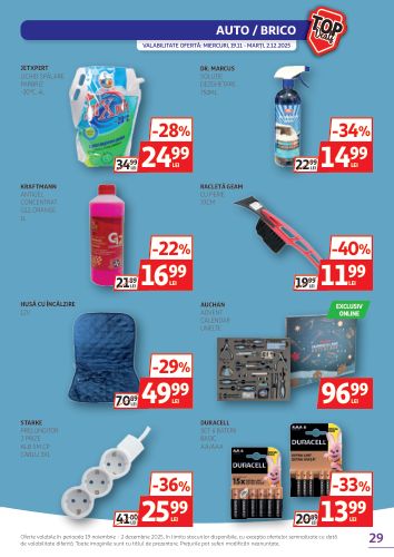 auchan - Catalog Auchan online – oferte valabile din 19.11. - page: 29