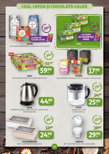 auchan - Catalog Auchan - Târgul de cafea și ceai online – oferte valabile din 14.01. - page: 15