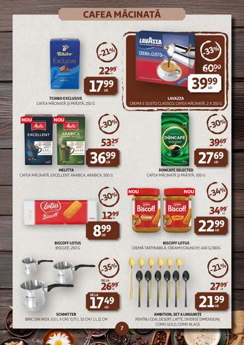 auchan - Catalog Auchan - Târgul de cafea și ceai online – oferte valabile din 14.01. - page: 7