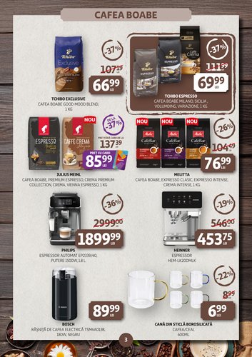 auchan - Catalog Auchan - Târgul de cafea și ceai online – oferte valabile din 14.01. - page: 3