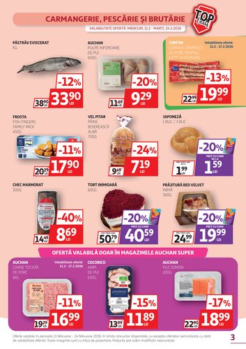 auchan - Catalog Auchan online – oferte valabile din 11.02.2026 - page: 3