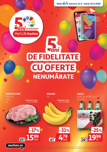 auchan - Catalog Auchan online – oferte valabile din 11.03.2026