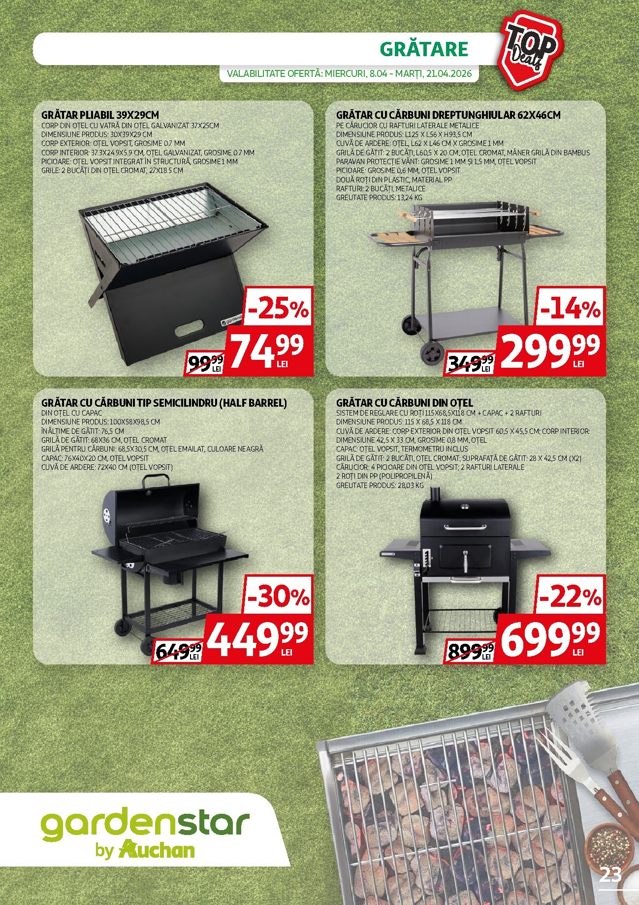 auchan - Brosura Auchan - Top Deals valabilă de la miercuri 08.04.2026 până la marți 21.04.2026 - page: 23
