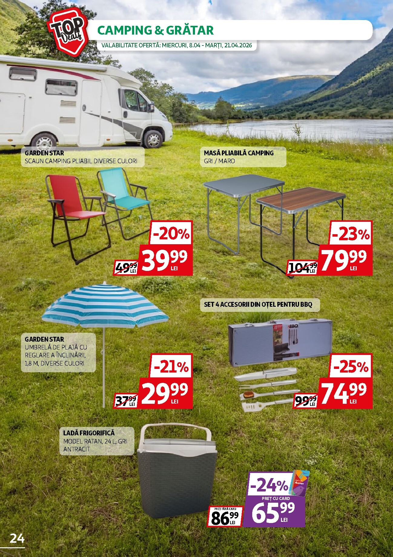 auchan - Brosura Auchan - Top Deals valabilă de la miercuri 08.04.2026 până la marți 21.04.2026 - page: 24