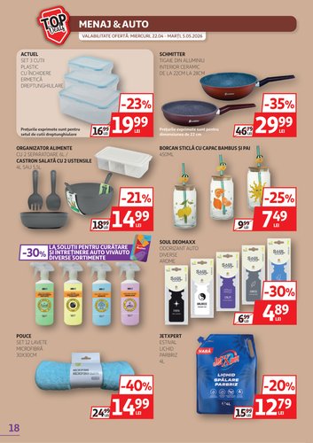 auchan - Brosura Auchan valabilă de la miercuri 22.04.2026 până la marți 05.05.2026 - page: 18