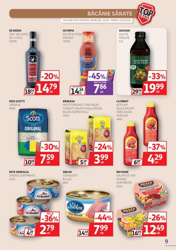 auchan - Brosura Auchan valabilă de la miercuri 22.04.2026 până la marți 05.05.2026 - page: 9