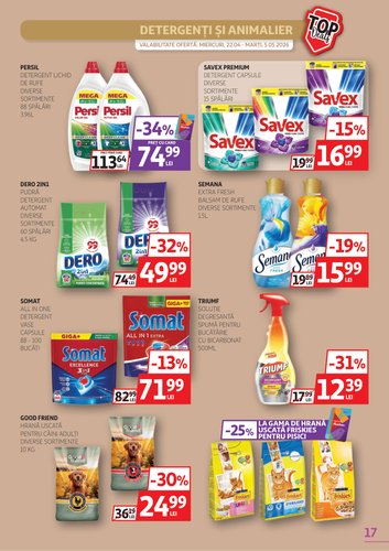 auchan - Brosura Auchan valabilă de la miercuri 22.04.2026 până la marți 05.05.2026 - page: 17