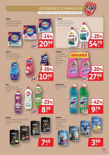 auchan - Brosura Auchan valabilă de la miercuri 06.05.2026 până la marți 19.05.2026 - page: 15