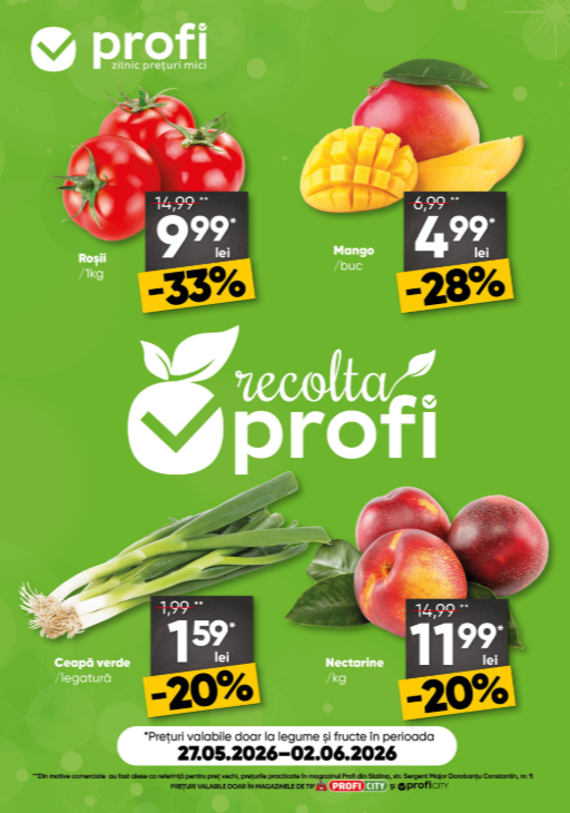 profi - Brosura PROFI City Fresh Magazine valabilă de la miercuri 27.05.2026 până la marți 02.06.2026