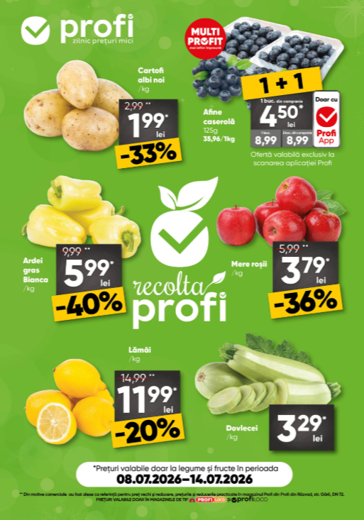 profi - Brosura PROFI City Fresh Magazine valabilă de la miercuri 08.07.2026 până la marți 14.07.2026