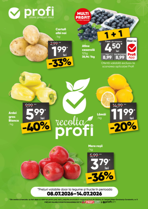 profi - Brosura PROFI Loco Fresh Magazine valabilă de la miercuri 08.07.2026 până la marți 14.07.2026