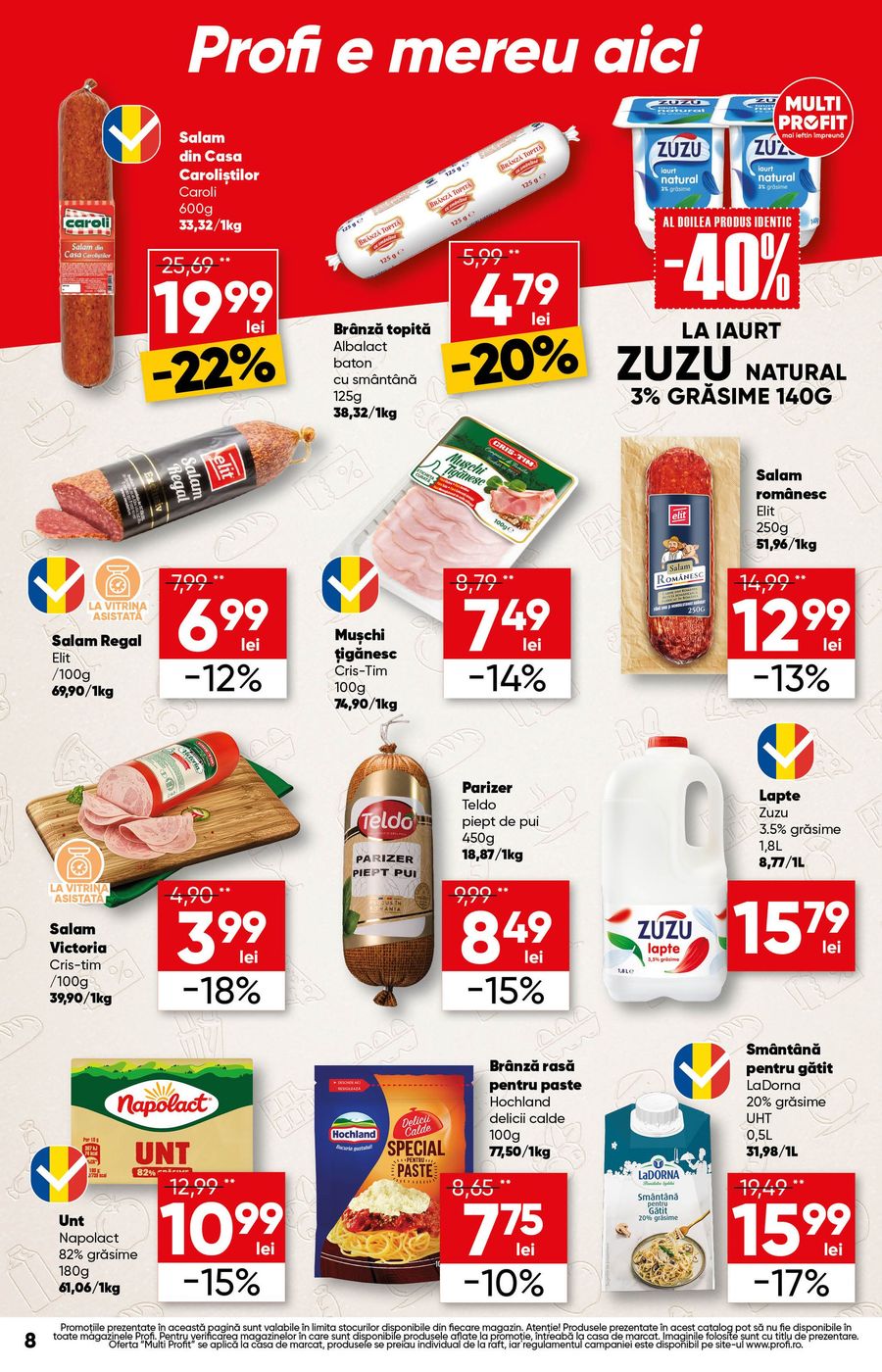profi - Brosura PROFI Super valabilă de la miercuri 08.07.2026 până la marți 21.07.2026 - page: 8