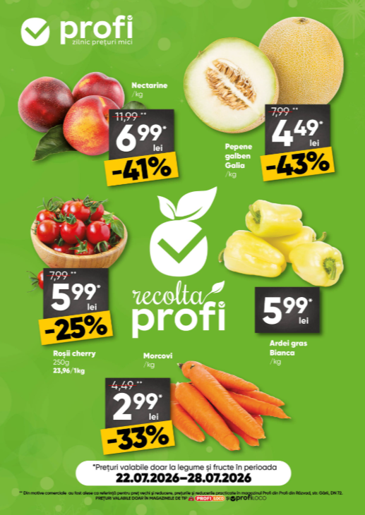 profi - Brosura PROFI Loco Fresh Magazine valabilă de la miercuri 22.07.2026 până la marți 28.07.2026