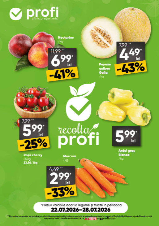 profi - Brosura PROFI Super Fresh Magazine valabilă de la miercuri 22.07.2026 până la marți 28.07.2026