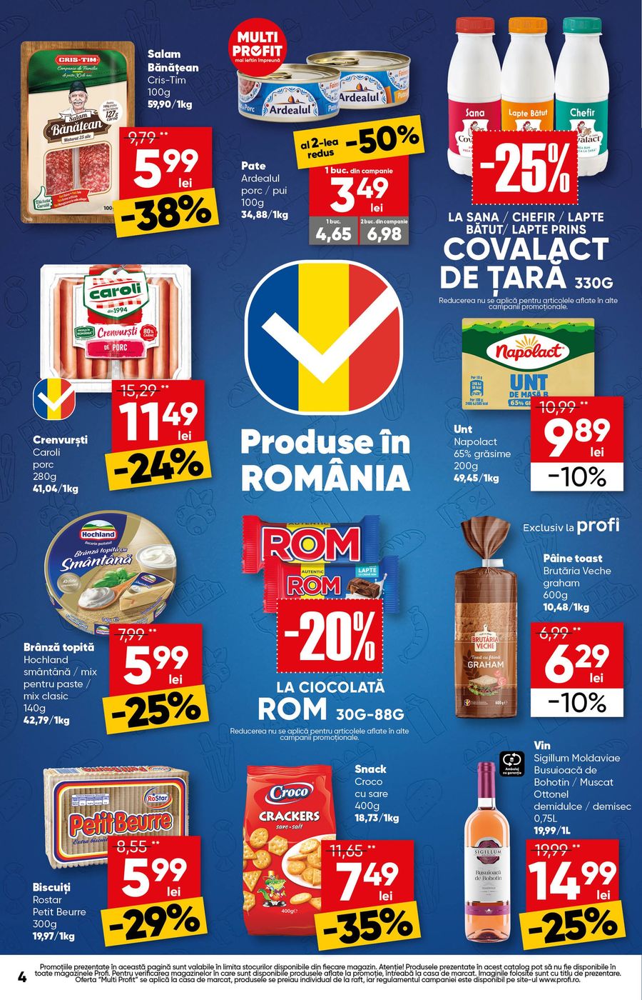 profi - Brosura PROFI Super valabilă de la miercuri 22.07.2026 până la miercuri 05.08.2026 - page: 4