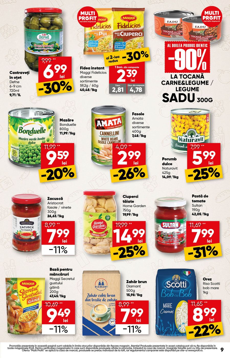 profi - Brosura PROFI Super valabilă de la miercuri 22.07.2026 până la miercuri 05.08.2026 - page: 9