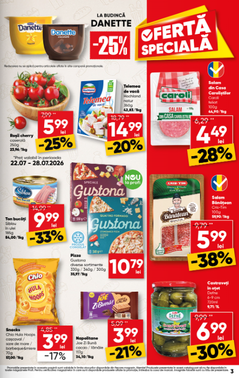 profi - Brosura PROFI Go valabilă de la miercuri 22.07.2026 până la miercuri 05.08.2026 - page: 3