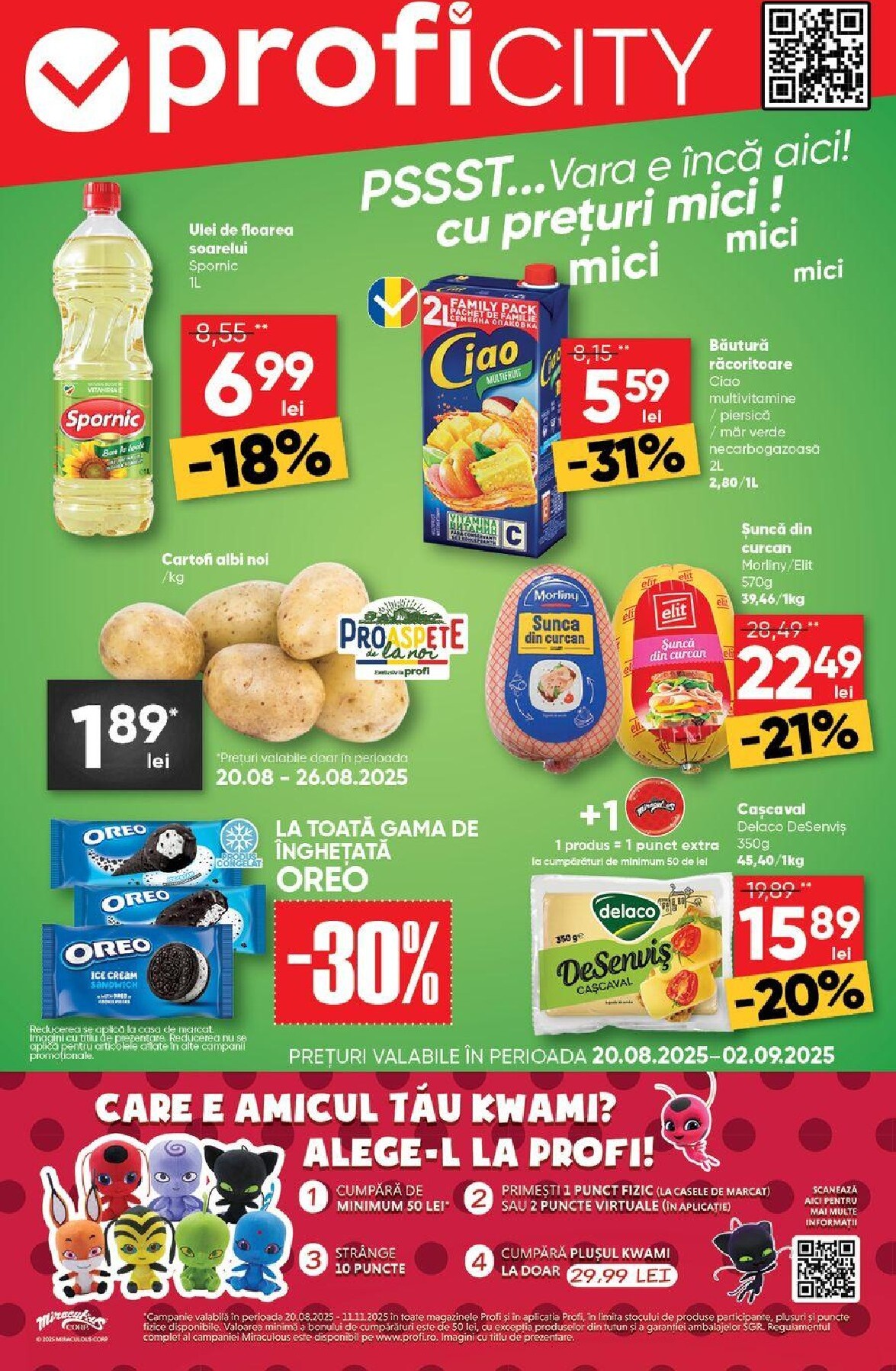 profi - Brosura PROFI City valabilă de la joi 20.08.2026 până la miercuri 02.09.2026
