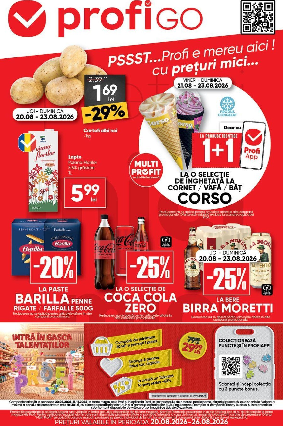 profi - Brosura PROFI Go valabilă de la joi 20.08.2026 până la miercuri 02.09.2026