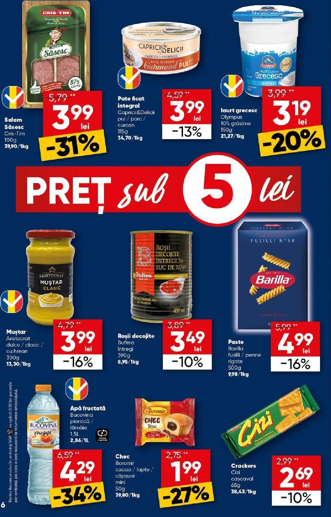 profi - Brosura PROFI Super valabilă de la joi 20.08.2026 până la miercuri 02.09.2026 - page: 6