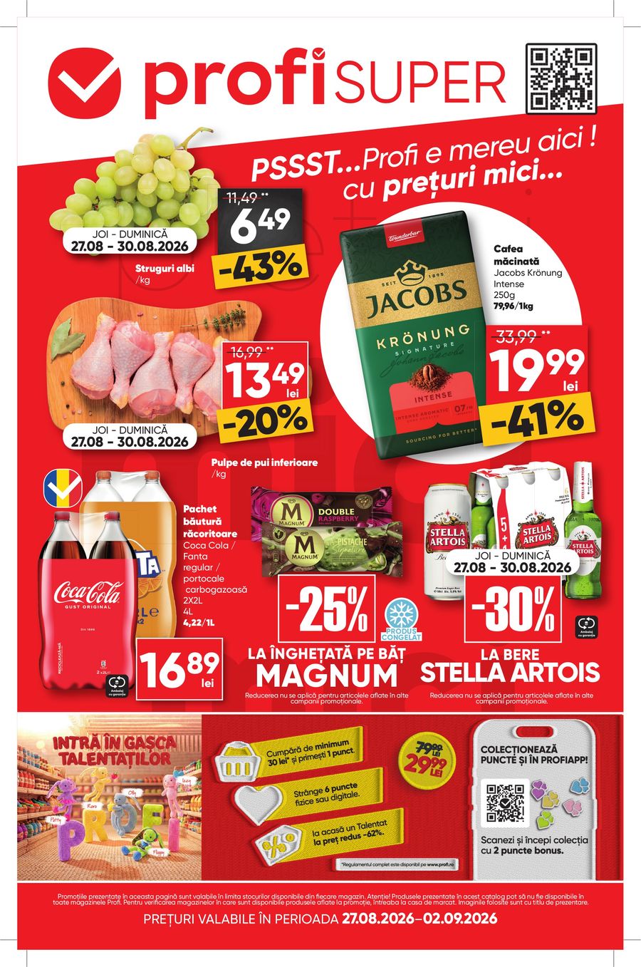 profi - Brosura PROFI Super valabilă de la joi 27.08.2026 până la miercuri 02.09.2026
