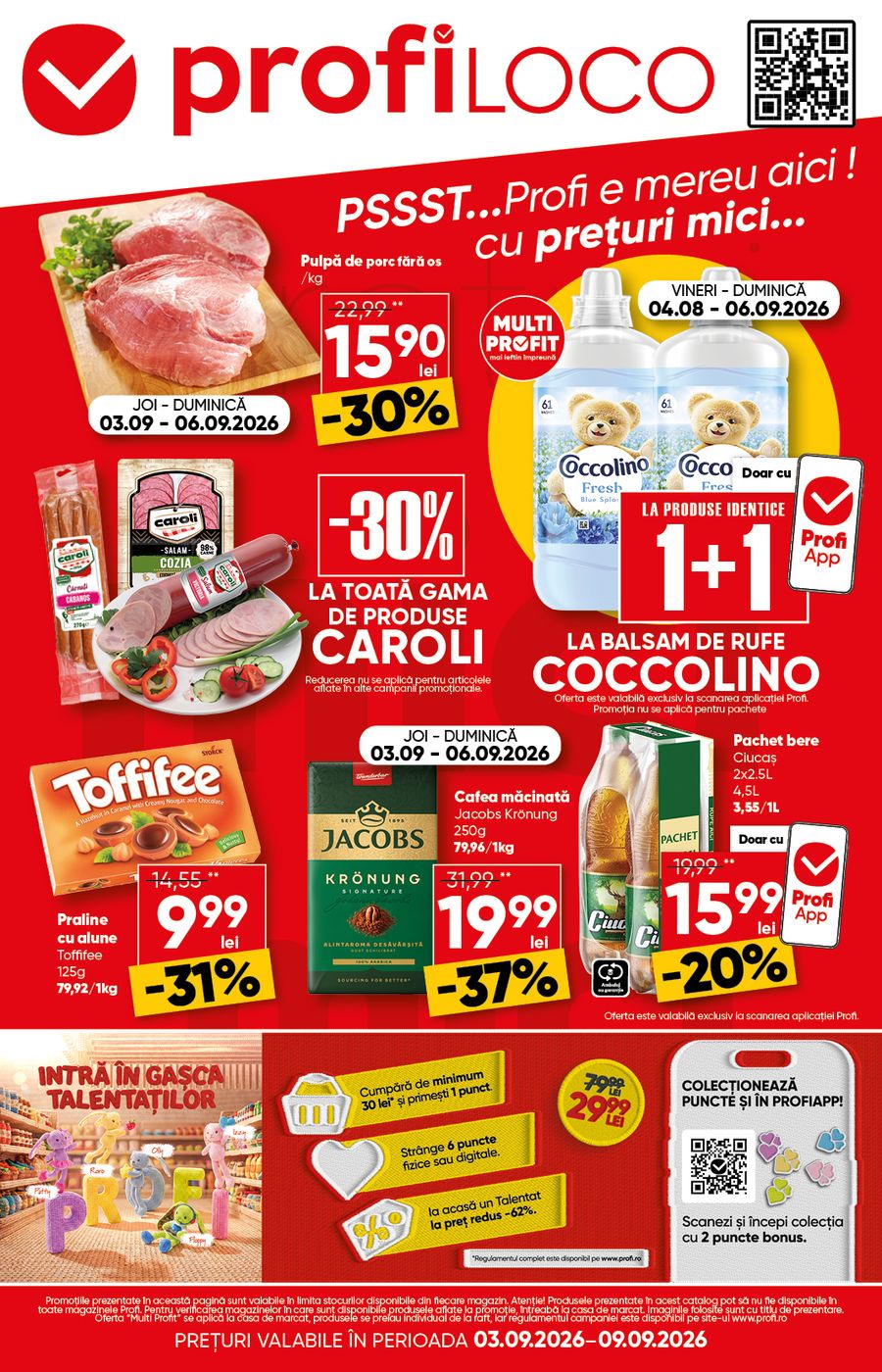 profi - Brosura PROFI Loco valabilă de la joi 03.09.2026 până la miercuri 09.09.2026