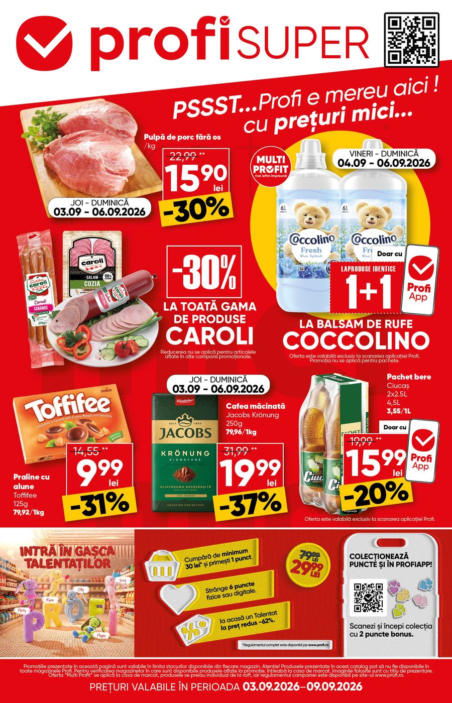 profi - Brosura PROFI Super valabilă de la joi 03.09.2026 până la miercuri 09.09.2026