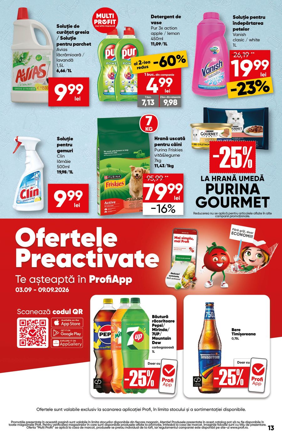 profi - Brosura PROFI Super valabilă de la joi 03.09.2026 până la miercuri 09.09.2026 - page: 13
