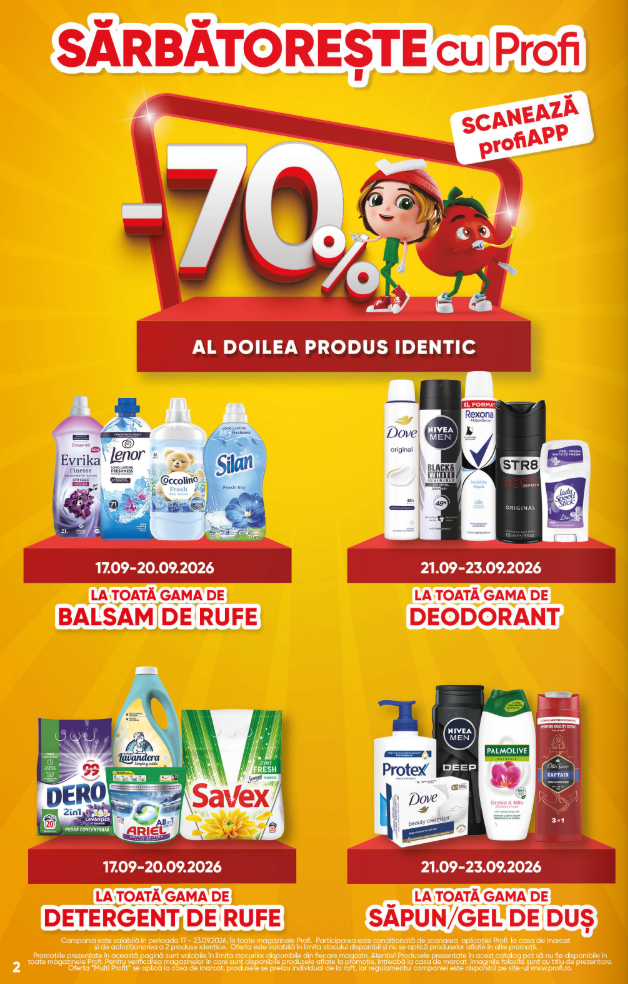 profi - Brosura PROFI Super valabilă de la joi 17.09.2026 până la miercuri 23.09.2026 - page: 2