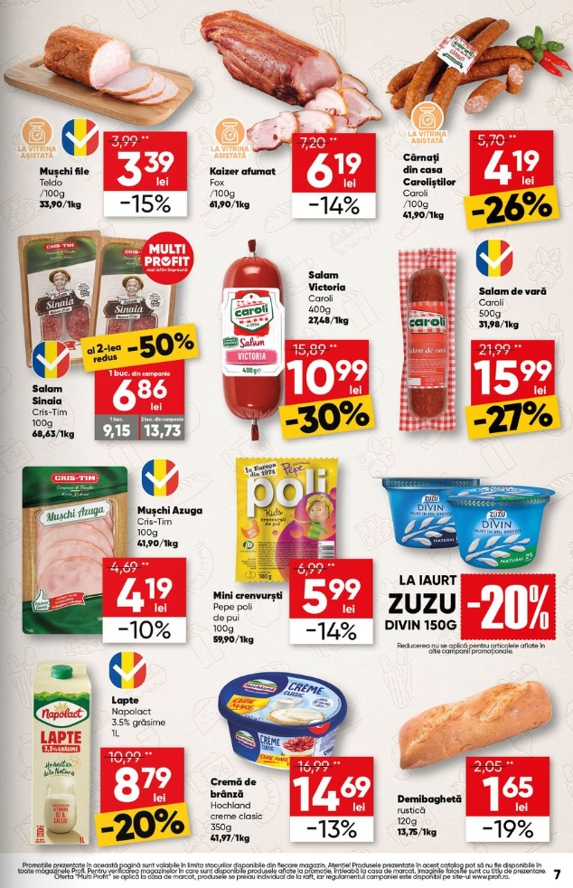profi - Brosura PROFI Super valabilă de la joi 17.09.2026 până la miercuri 23.09.2026 - page: 7