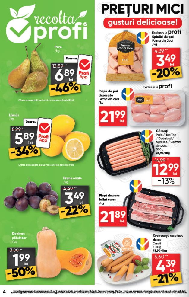 profi - Brosura PROFI Loco valabilă de la joi 17.09.2026 până la miercuri 23.09.2026 - page: 4