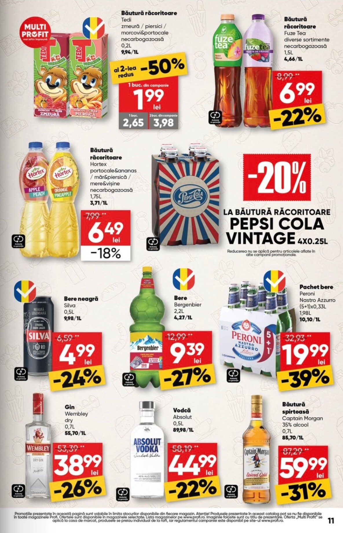 profi - Brosura PROFI valabilă de la joi 22.10.2026 până la miercuri 28.10.2026 - page: 11