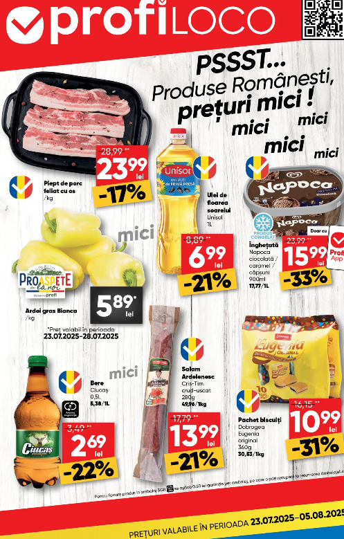 profi - Catalog PROFI Loco valabil din 23.07. până pe 05.08.