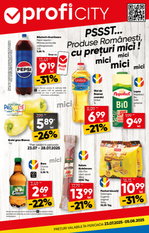 profi - Catalog PROFI City valabil din 23.07. până pe 05.08.