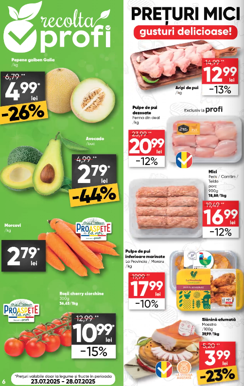profi - Catalog PROFI Super valabil din 23.07. până pe 05.08. - page: 6