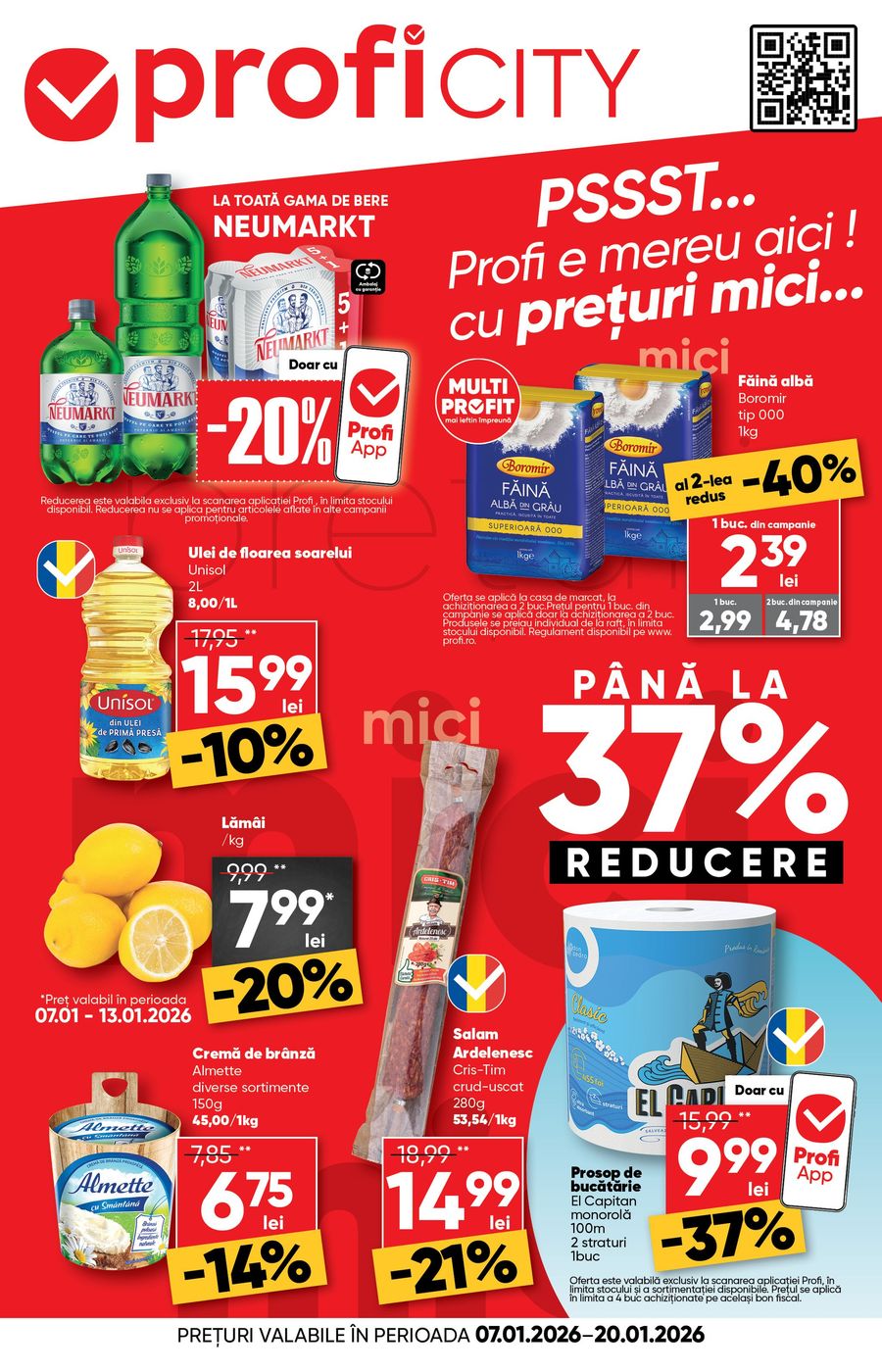 profi - Catalog PROFI City online – oferte valabile din 07.01.