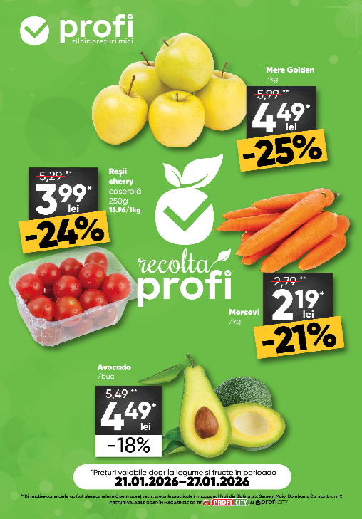 profi - Catalog PROFI City Fresh Magazine online – oferte valabile din 21.01.