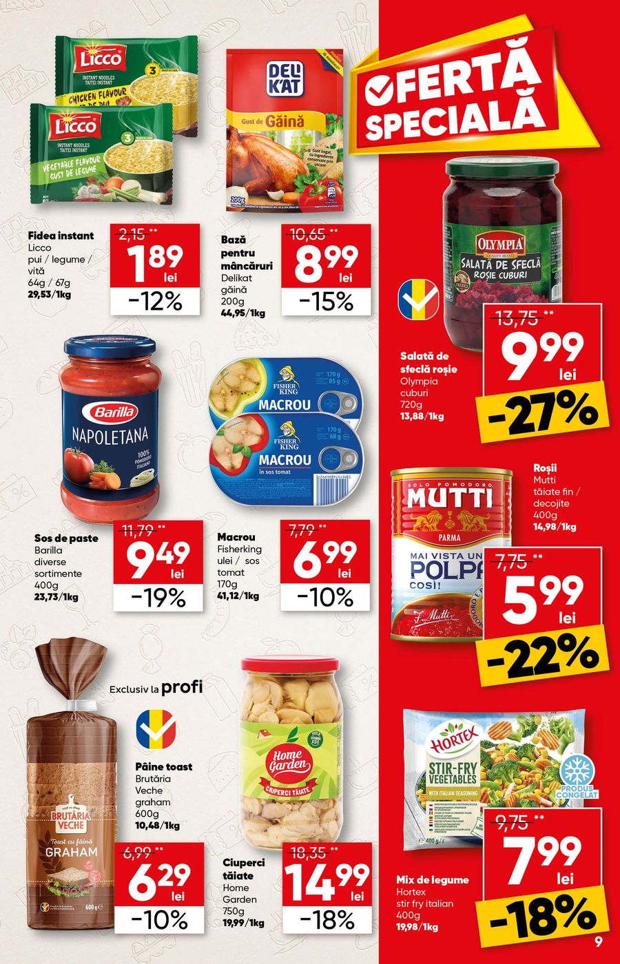 profi - Catalog PROFI Super online – oferte valabile din 21.01. - page: 9