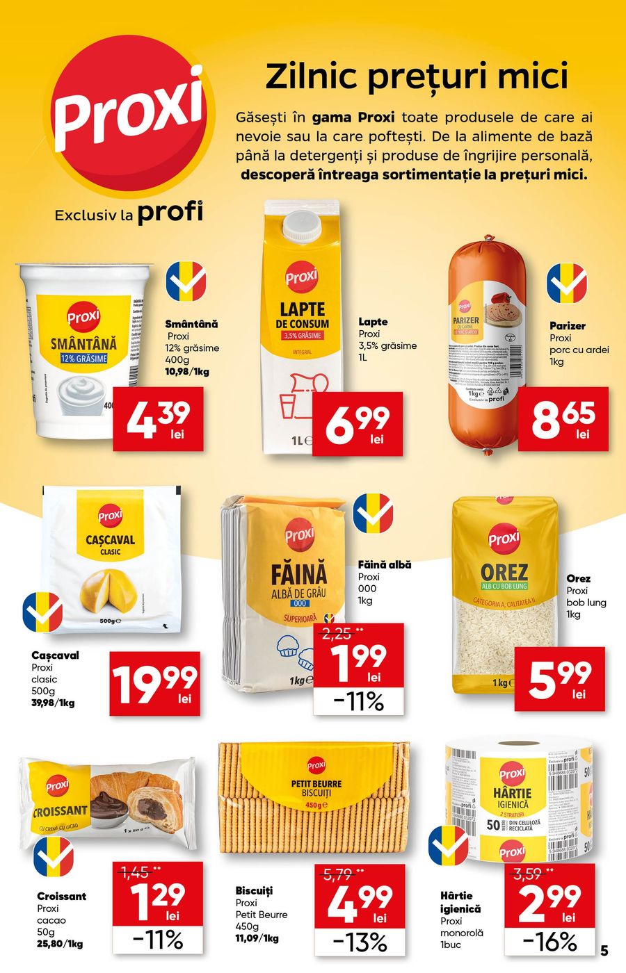 profi - Catalog PROFI Super online – oferte valabile din 21.01. - page: 5