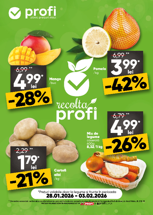 profi - Catalog PROFI Super Fresh Magazine online – oferte valabile din 28.01.2026