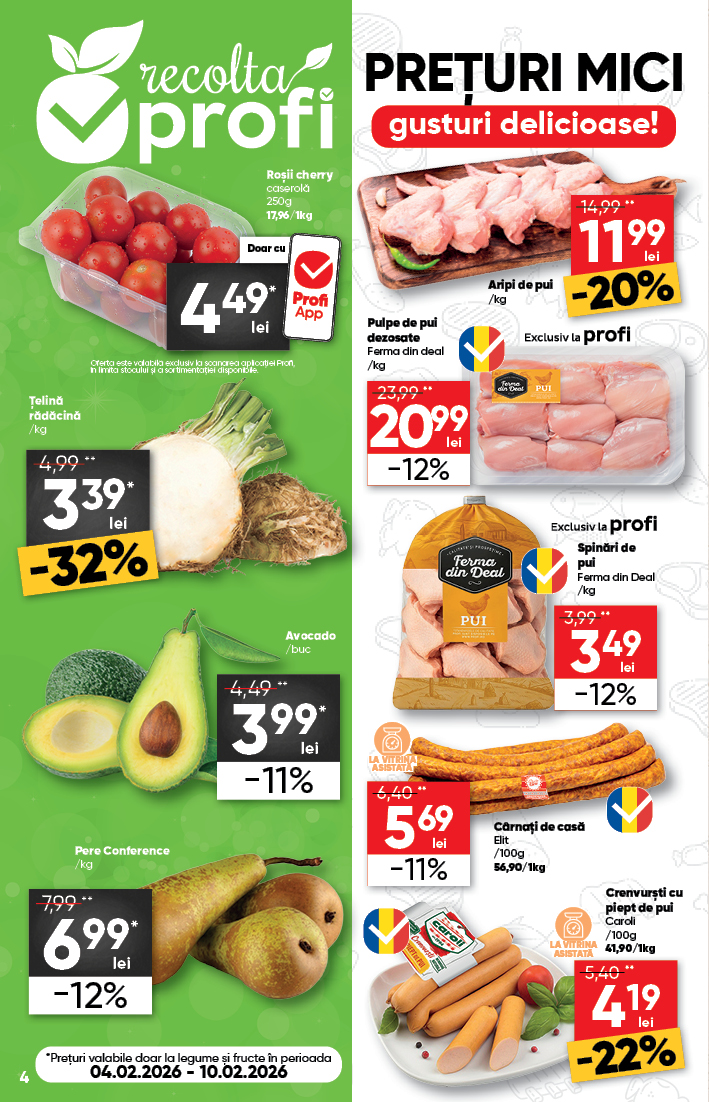 profi - Catalog PROFI Loco online – oferte valabile din 04.02.2026 - page: 4