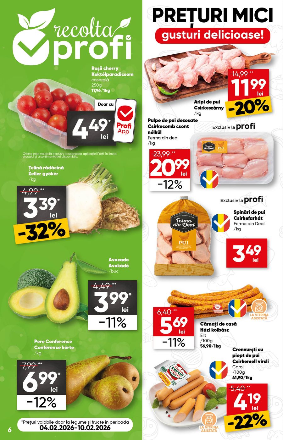 profi - Catalog PROFI Super online – oferte valabile din 04.02.2026 - page: 6