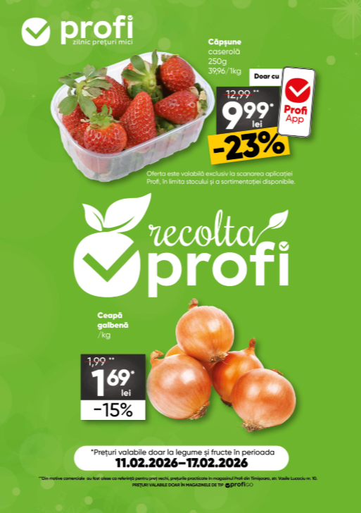 profi - Catalog PROFI Go Fresh Magazine online – oferte valabile din 11.02.2026