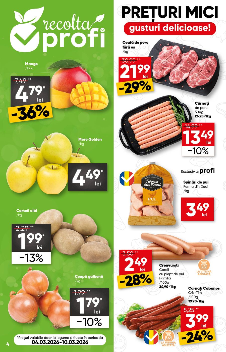 profi - Catalog PROFI Super online – oferte valabile din 04.03.2026 - page: 4