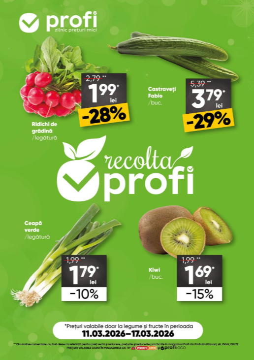 profi - Catalog PROFI Loco Fresh Magazine online – oferte valabile din 11.03.2026