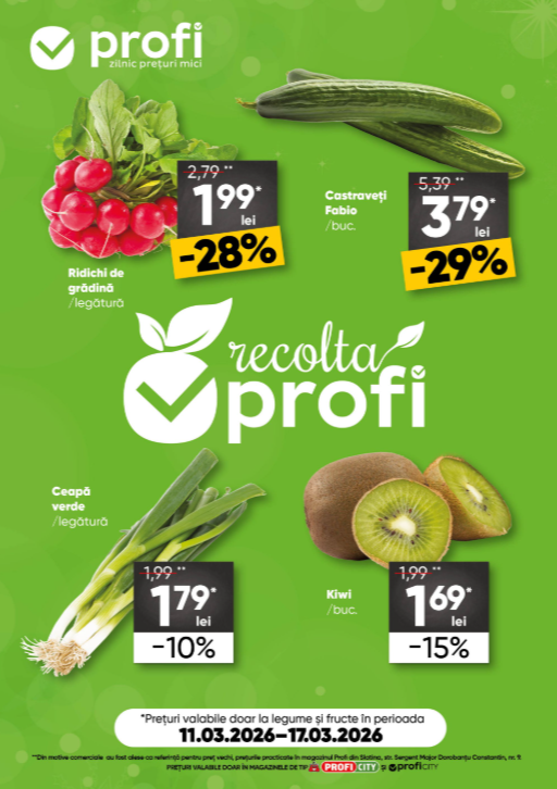 profi - Catalog PROFI City Fresh Magazine online – oferte valabile din 11.03.2026