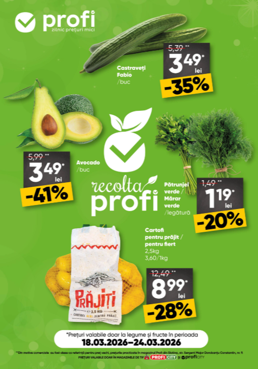 profi - Catalog PROFI City Fresh Magazine online – oferte valabile din 18.03.2026
