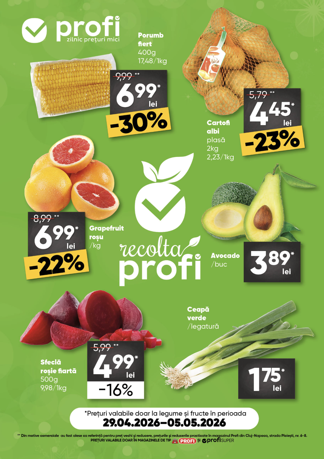 profi - Brosura PROFI valabilă de la miercuri 29.04.2026 până la marți 05.05.2026